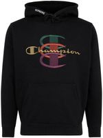 Supreme x Champion hoodie à logo - Noir