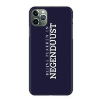 Blijve plakken in Negenduust: Volledig geprint iPhone 11 Pro Max Hoesje