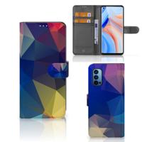 OPPO Reno 4 Pro 5G | Book Case | Polygon Dark