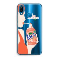 Peach please!: Huawei P20 Lite Transparant Hoesje