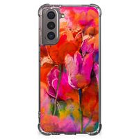 Back Cover Samsung Galaxy S21 Tulips