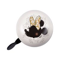 Bel SP staal bell minnie mouse wit