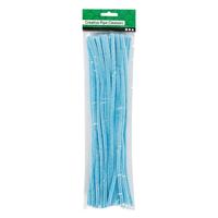 Creativ Company Chenille blauw 30cm, 50st.