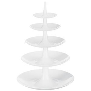 Koziol Babell etagere - 5 laags - wit