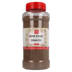 Peper Zwart Gemalen - Strooibus 450 gram