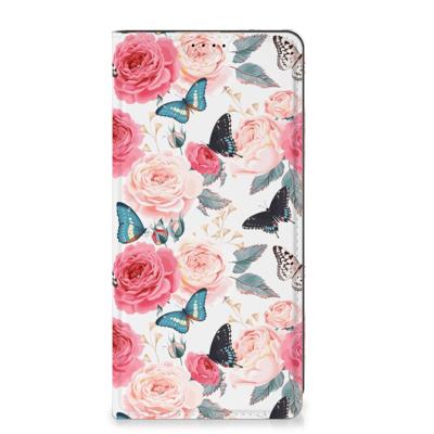Samsung Galaxy S23 FE Smart Cover Butterfly Roses Samsung Galaxy S23 FE Smart Cover Butterfly Roses