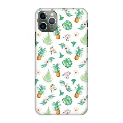 Ananas bladeren: Volledig geprint iPhone 11 Pro Max Hoesje