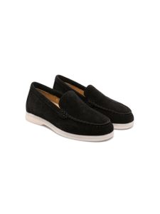 Scarosso mocassins Ludovica en daim - Noir