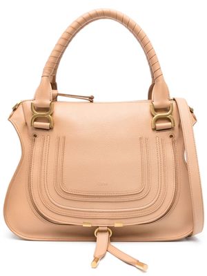 Chloé sac à main Marcie Double Carry médium - Tons neutres