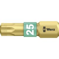 Wera 867/1 BDC TX25X25 05 066106 001 Torx-bit T 25 Gereedschapsstaal Gelegeerd, Diamant gecoat D 6.3 1 stuk(s)