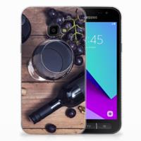 Samsung Galaxy Xcover 4 | Xcover 4s | Siliconen Case | Wijn