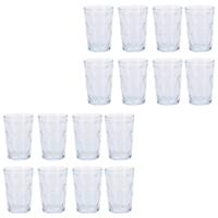 Excellent Houseware luxe drink glazen - 24x stuks - 200ml