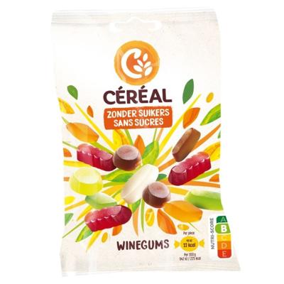 Céréal Suikervrije winegums (100 gr)