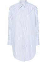 Victoria Beckham chemise en coton biologique à rayures - Bleu - thumbnail