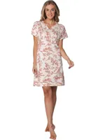 Pastunette dames nachthemd korte mouw - Blossom
