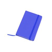 Notitieblokje harde kaft blauw 9 x 14 cm