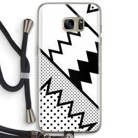 Pop Art #5: Samsung Galaxy S7 Edge Transparant Hoesje met koord
