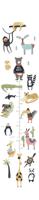 Noordwand Kids Walls Fotobehang meetlint dieren - 45877