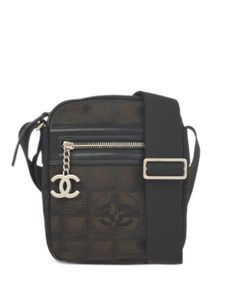 CHANEL Pre-Owned sac à bandoulière New Travel Choco Bar (2007) - Marron