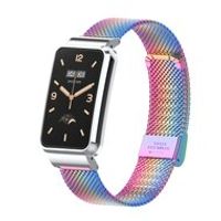 Milanese bandje met case - Multicolor - Xiaomi Smart band 7 Pro - thumbnail