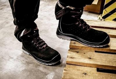 NITRAS SAFETY Nitras hoge werkschoen "micro step ii" safety boots gr. 46 nitras micro step ii