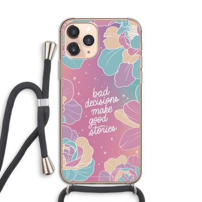 Good stories: iPhone 11 Pro Transparant Hoesje met koord