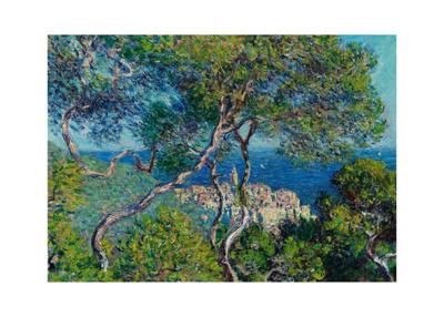 Kunstdruk Claude Monet Paesaggio a Bordighera 70x50cm