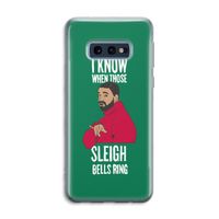 Sleigh Bells Ring: Samsung Galaxy S10e Transparant Hoesje