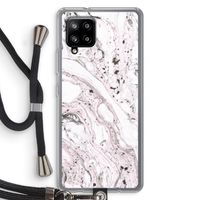 Mengelmoes: Samsung Galaxy A42 5G Transparant Hoesje met koord Mengelmoes: Samsung Galaxy A42 5G Transparant Hoesje met koord