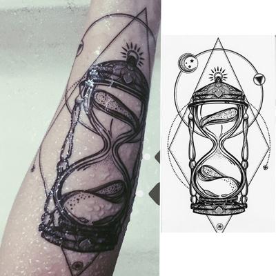 2 PC'S kleine volledige arm tijdelijke waterdichte Tattoo stickers (xqb040)