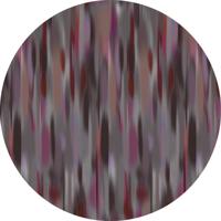 Moooi Carpets - Rond Vloerkleed Akira - Round Japanese Peony Red Low Pile -