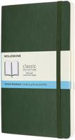 Notitieboek Moleskine large 130x210mm dots soft cover myrtle green