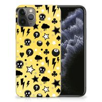 Silicone Back Case Apple iPhone 11 Pro Punk Geel