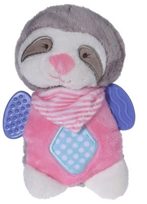 Tender Toys knuffelluiaard roze 15 cm Tender Toys knuffelluiaard roze 15 cm