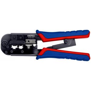 Knipex Netzwerk Werkzeug 97 51 10 Krimptang Modulaire stekkers (western) RJ11, RJ12, RJ45