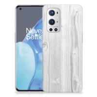 OnePlus 9 Pro | Bumper Hoesje | White Wood