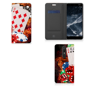 Nokia 5.1 (2018) Hippe Standcase Casino