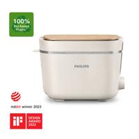 Philips Eco Conscious Edition 5000er Serie HD2640/10 Broodrooster Zijdewit, Mat - thumbnail
