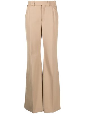 Chloé pantalon en laine à coupe ample - Tons neutres