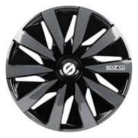 Wieldop Sparco Lazio Zwart/Gris 14" (4 uds)