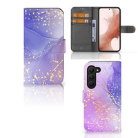 Hoesje voor Samsung Galaxy S23 Watercolor Paars