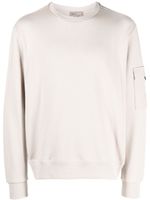 Herno sleeve patch-pocket cotton sweatshirt - Tons neutres - thumbnail