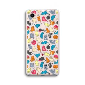 Kleurrijke katten: Google Pixel 3 XL Transparant Hoesje