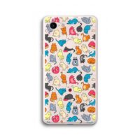 Kleurrijke katten: Google Pixel 3 XL Transparant Hoesje