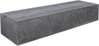 Zitelement Antraciet 100 x 60 x 40 cm - Gardenlux