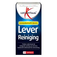 Lucovitaal Voedingssupplementen Lever Reiniging 60Capsules