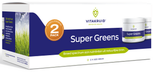Vitakruid Super Greens 2-Pack oa probiotica & enzymen