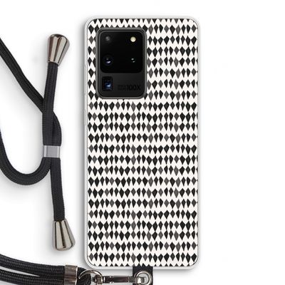 Crazy shapes: Samsung Galaxy S20 Ultra Transparant Hoesje met koord