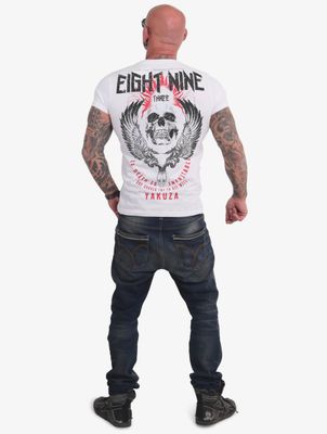 Yakuza / t-shirt Inevitable in wit Yakuza / t-shirt Inevitable in wit