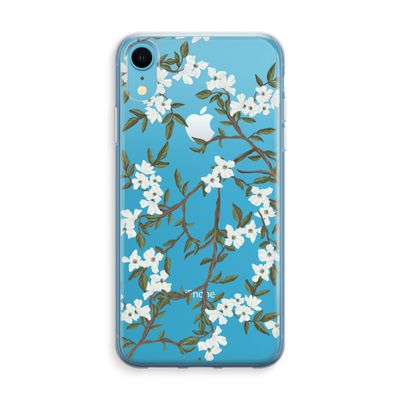 Blossoming spring: iPhone XR Transparant Hoesje